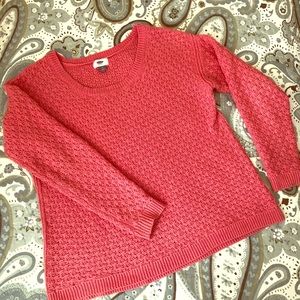 Coral Pullover Sweater